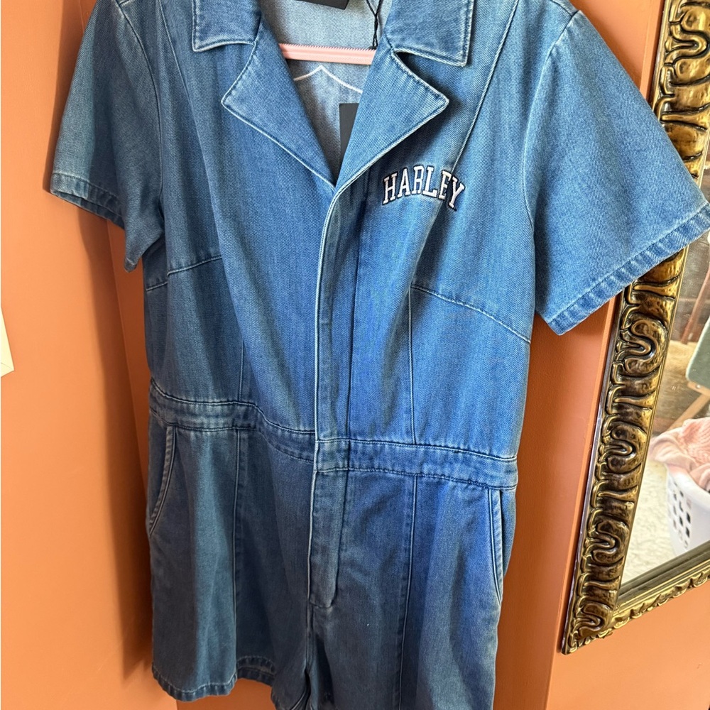 NWT Women’s Harley Davidson Romper - Picture 5 of 7